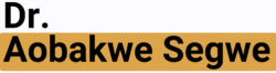 dr segwe